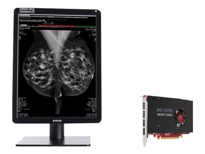 Barco Nio Color 5MP MDNC-6121 LED monitor 5.8MP color 21.3INCH 2100 x 2800 1000 cd/m² 