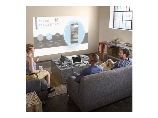 EPSON CO-W01 Projector 3LCD WXGA 3000lm V11HA86040