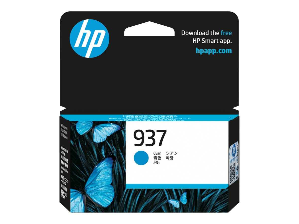 HP 937 cyan original ink Usage / lifestyle Multi-angle 72520