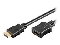 MicroConnect HDMI hun -> HDMI han 50 cm