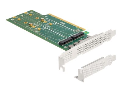DELOCK PCI Expr 16Karte > 4x int. NVMe M.2 Key M Bifurcation - 90090