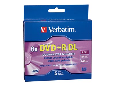 Verbatim - 5 x DVD+R DL