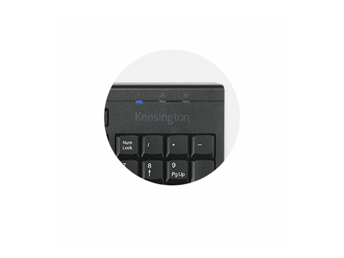 Kensington KB150 EQ - klávesnice full size - AZERTY - belgická Vstupní zařízení – foto 5