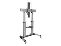 Tripp Lite Mobile TV Floor Stand Cart Height-Adjustable LCD 60-100" Display cart - for flat panel / interactive whiteboard / 