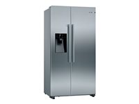 Bosch Serie | 6 Køleskab/fryser 371liter Klasse E 191liter Fritstående Rustfrit stål 