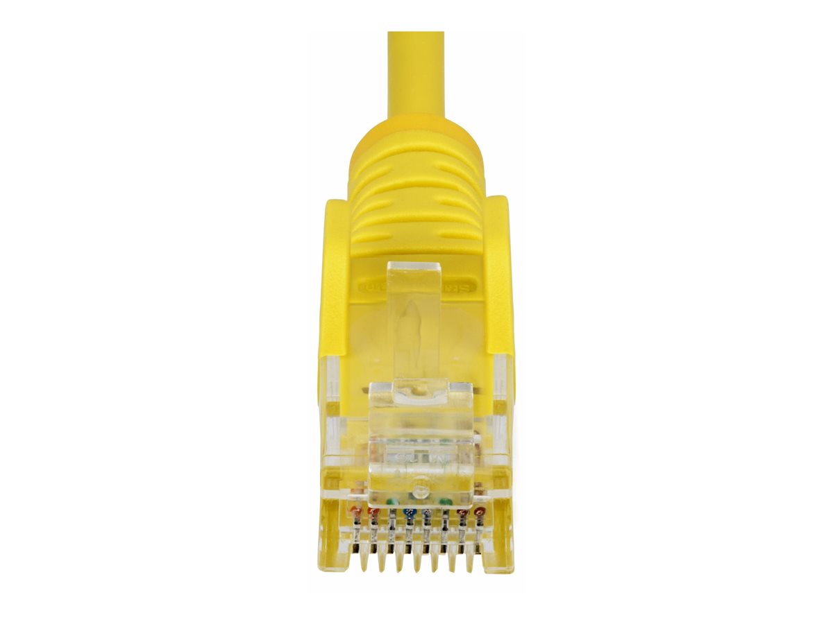 25cm Yellow Slim CAT6 Ethernet Cable – foto 4