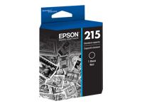 Epson 215 With Sensor - Black - original - ink cartridge - for WorkForce EC-C110 Wireless Mobile Color Printer, WF-100, WF-110