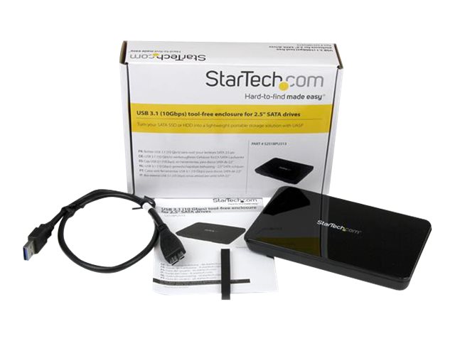 StarTech.fr Boîtier externe pour SSD M2 SATA - USB-C 3.1 (10 Gbps)