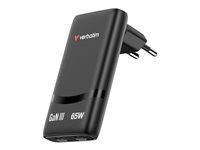 Verbatim Fold 'n' Go Adapter 65Watt