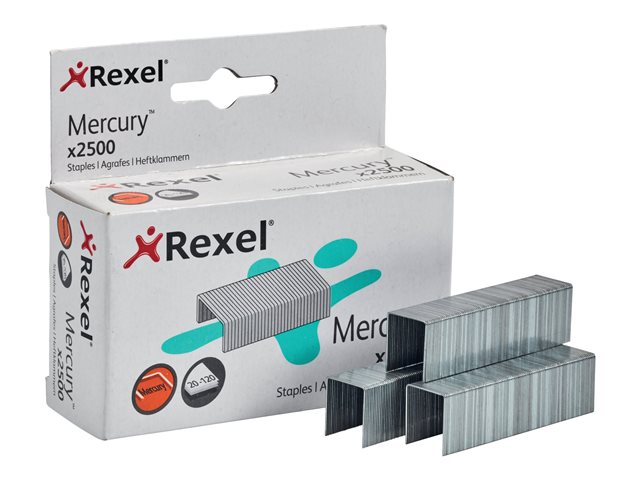 Rexel Mercury Staples Pack Of 2500