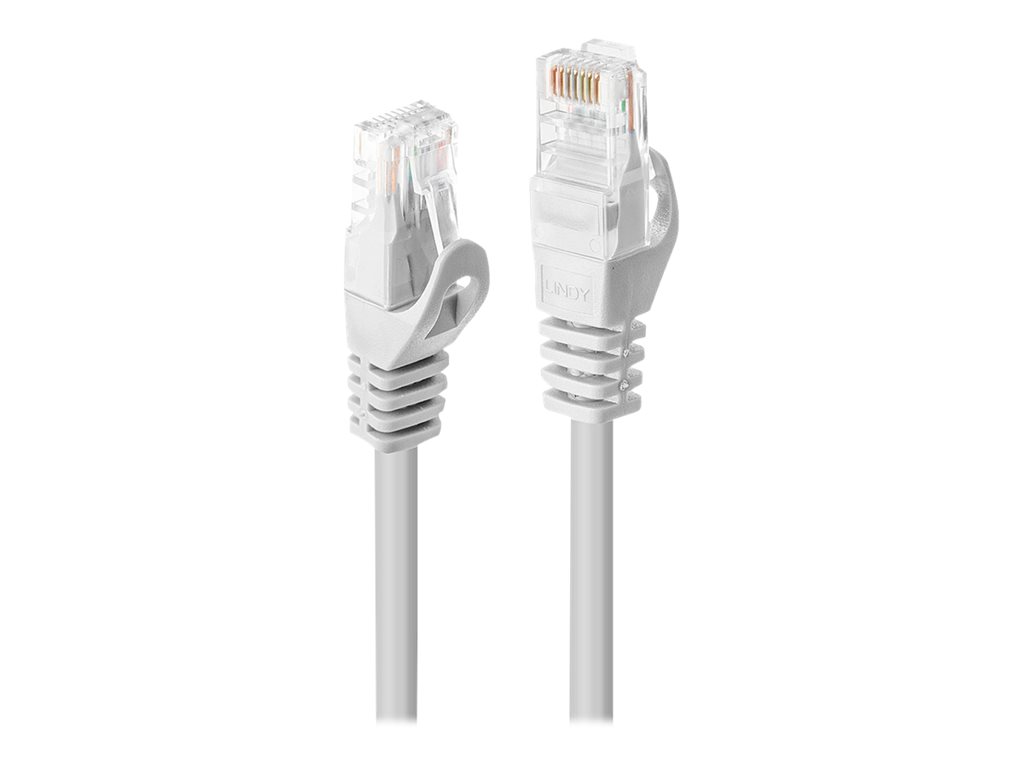 LINDY Basic Cat.6 U/UTP Cable White 1m