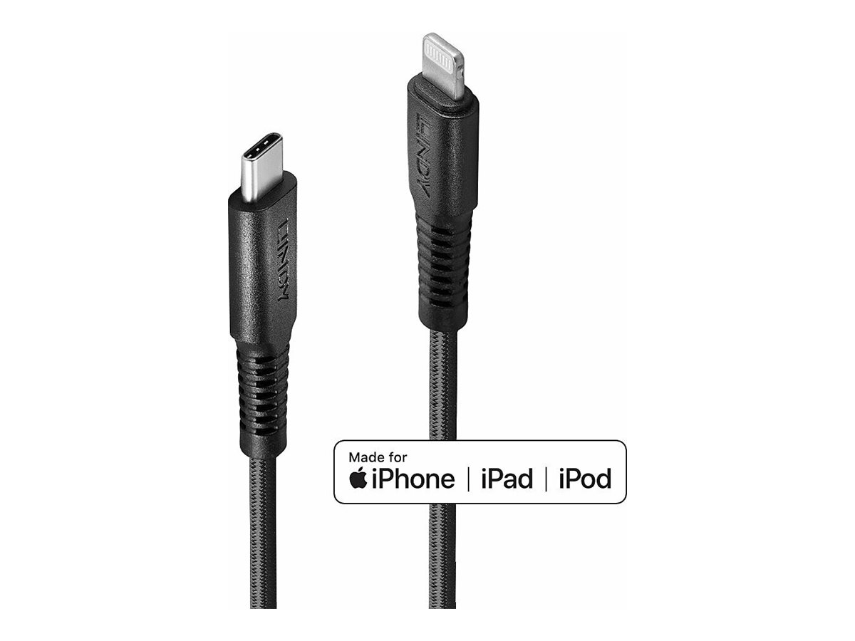 LINDY 2m USB Type C to Lightning Cable