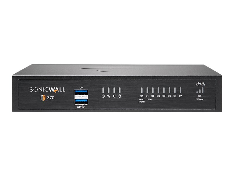 SONICWALL TZ370 TOTAL SECURE - ESSENTIAL EDITION 