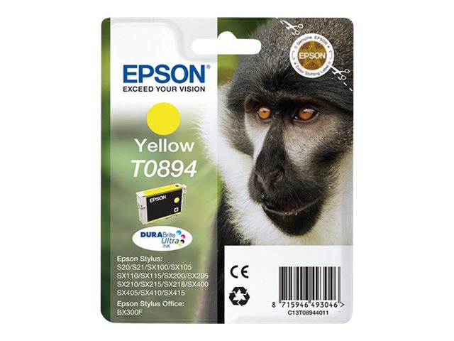 EPSON ink T089 yellow blister w/s C13T08944021