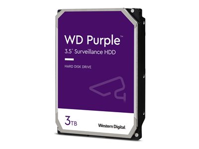 WD Purple 3TB SATA 8,9cm 3,5Zoll HDD - WD33PURZ