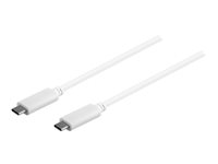 MicroConnect USB 3.1 USB Type-C kabel 50cm Hvid