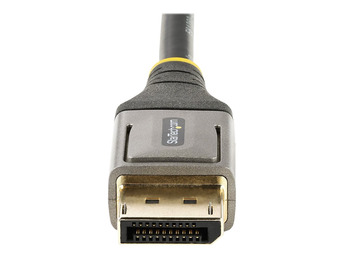 StarTech.com 16ft (5m) VESA Certified DisplayPort 1.4 Cable, 8K 60Hz HDR10, Ultra HD 4K 120Hz DP Video Cable, DisplayPort to DisplayPort Cable, DP Cord for Monitors/Displays, M/M - DP 1.4 Cable with Latches (DP14VMM5M) - kabel DisplayPort - DisplayPort do DisplayPort - 5 m – foto 5