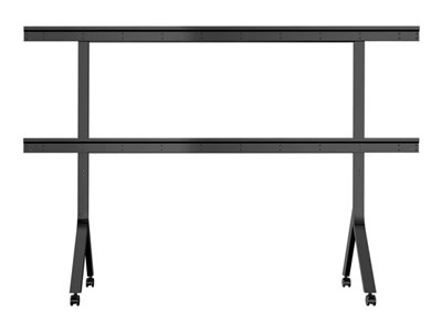 LD-STND-009 - Cart - Slim - for flat panel - alumi