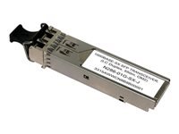 Eaton Tripp Lite Series Juniper-Compatible EX-SFP-1GE-SX SFP Transceiver - 1000Base-SX, LC Duplex MMF, 1.25 Gbps, 850 nm, 550 m (1804 ft.)