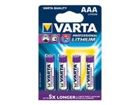 Varta Professional AAA type Standardbatterier 1100mAh