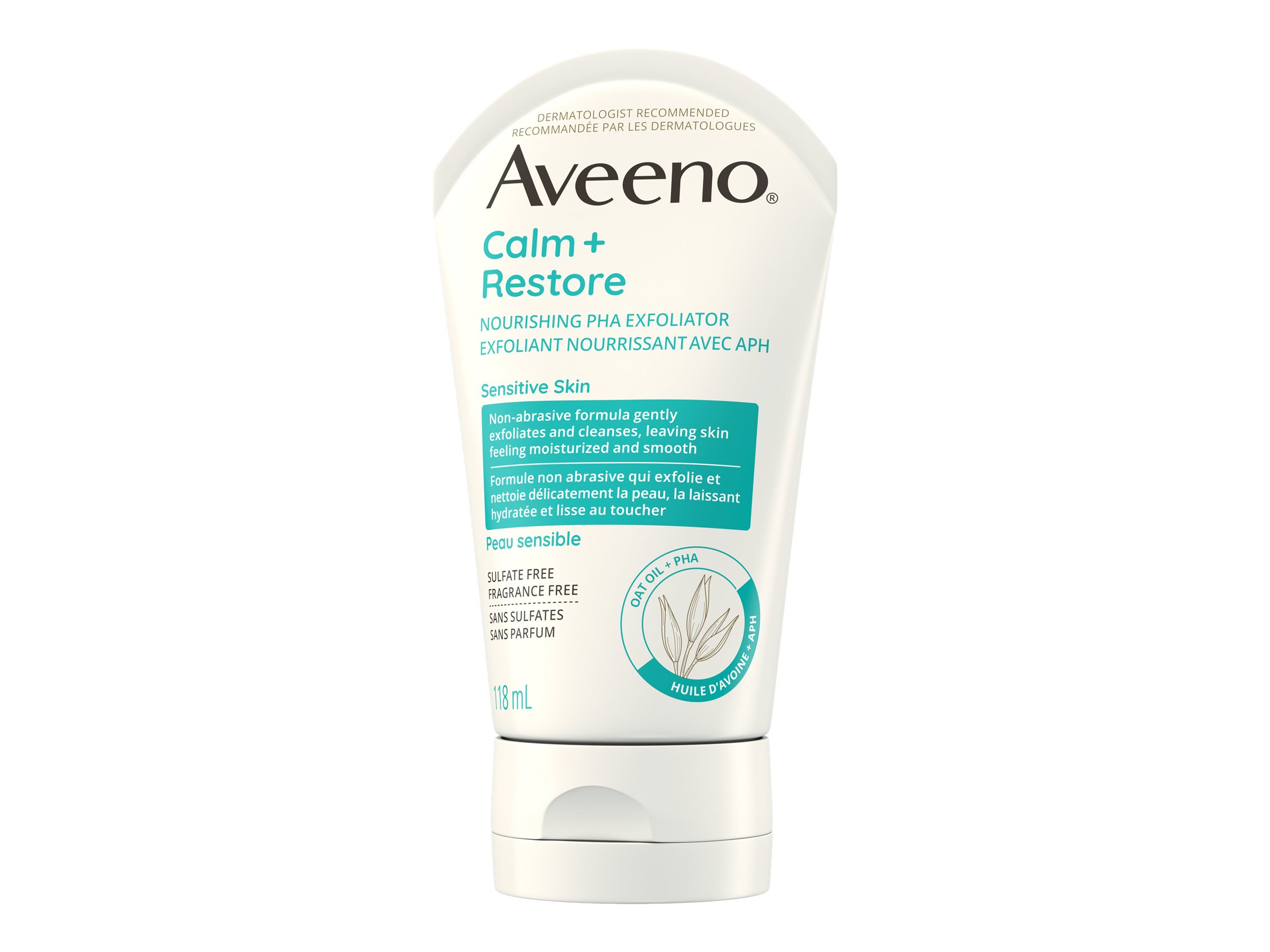 Aveeno Calm + Restore Nourishing Exfoliator - 118ml