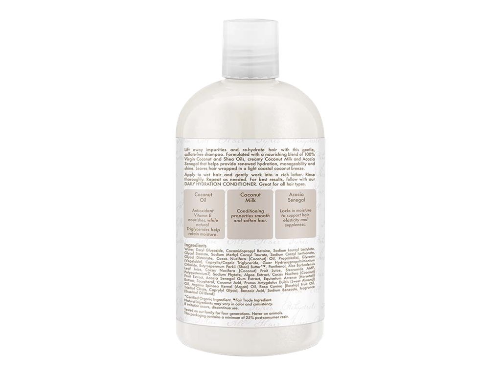 SheaMoisture 100% Virgin Coconut Oil Shampoo - 384ml