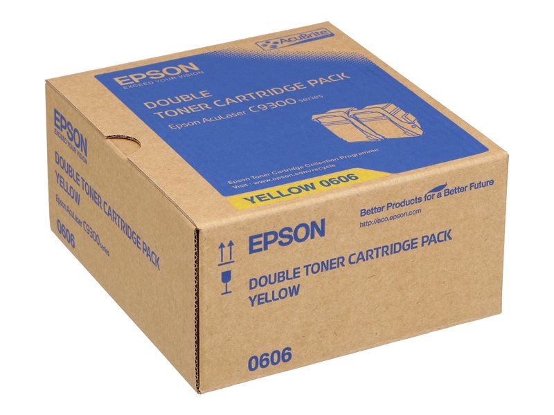 EPSON Pack 2 toners jaune AL-C9