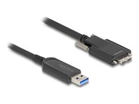 DeLOCK USB 2.0 USB-kabel 10m Sort