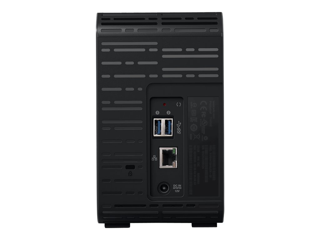 WD My Cloud EX2 Ultra NAS 28TB personal cloud stor. incl WD RED Drives 2-bay Dual Gigabit Ethernet 1