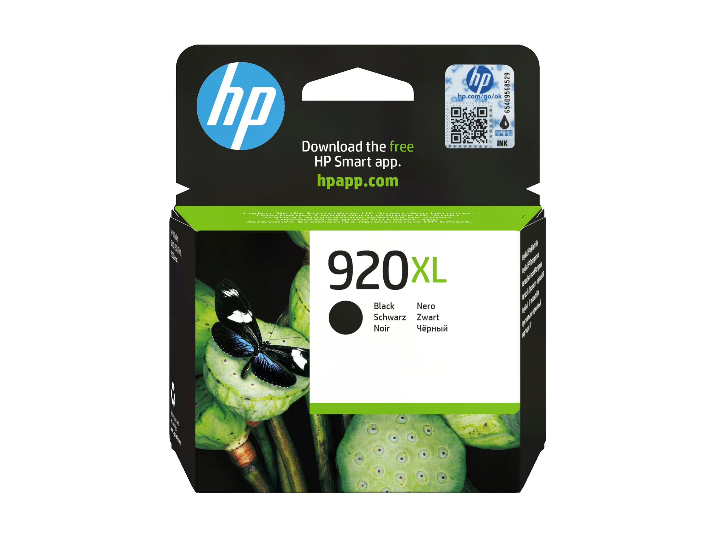 Hp 920xl High Yield Black Original Ink Cartridge Hp 920xl High Yield Black Original Ink Cartridge