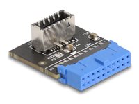 Delock USB intern adapter Sort Blå