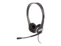 Cyber Acoustics AC 204 Headset on-ear wired 3.5 mm jack