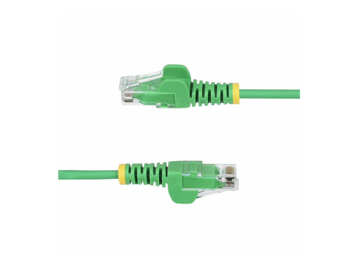 StarTech.com 50cm Green Slim CAT6 Ethernet Cable, Snagless, 28AWG, LSZH - patch kabel - 50 cm - zelená – foto 3
