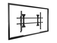 Chief Fusion X Large Micro Adjustable Fixed Display Wall Mount For Displays 55 100 Black Bracket Fixed For Lcd Display Black