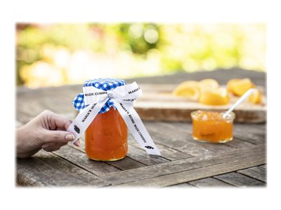 BROTHER P-Touch 24mm withe/black ribbon