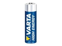 Varta High Energy AA type Standardbatterier