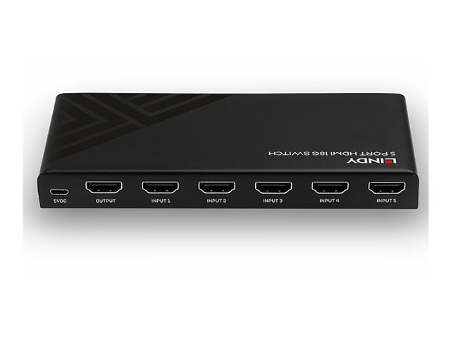 Switch HDMI 5 ports, 18G