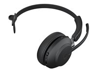 Jabra Evolve2 65 MS Mono Trådløs Headset Sort