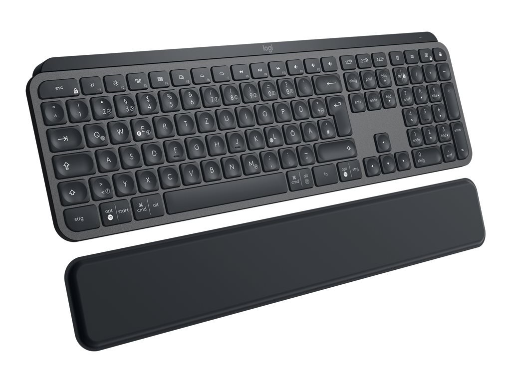Tastiera Logitech MX Keys S Layout Tedesco QWERTZ - Wireless Con Illuminazione Intelligente E Design Ergonomico - Foto 5