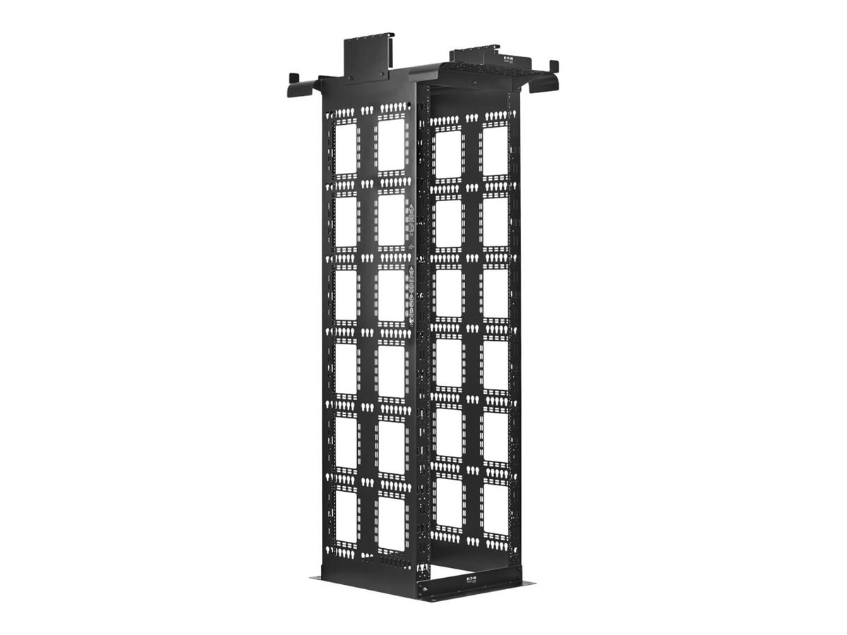 Eaton Tripp Lite Series SmartRack 45U Heavy-Duty 2-Post Open Frame Rack, 24-Inch Deep