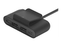 Belkin BoostCharge charging strip - 2 x USB, 2 x USB-C