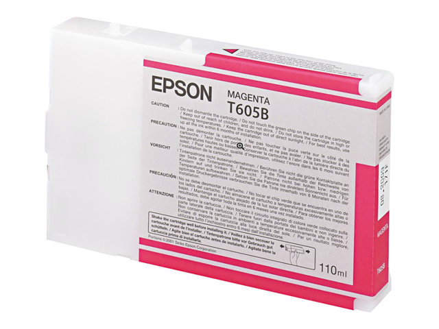 Epson T605B - purpurová - originální - inkoustová cartridge – foto 2