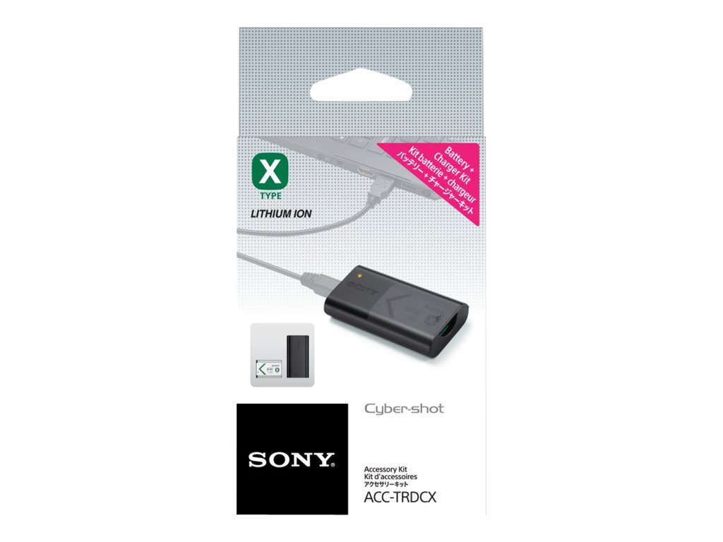 Sony USB Travel Charger and Battery Kit - ACC-TRDCX