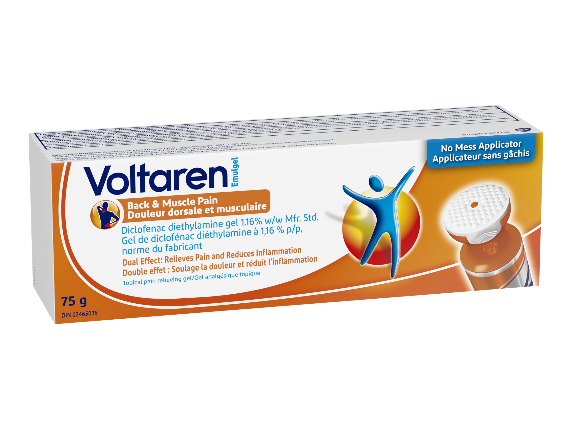 Voltaren Emulgel Back & Muscle Pain - 75g