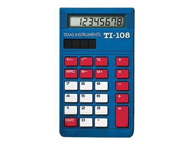 Texas Instruments TI-108 Teacher Kit Desktop calculator 8 digits solar panel