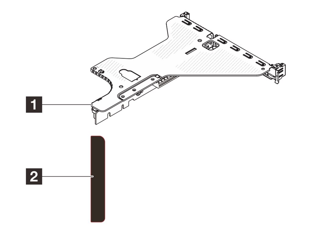 Lenovo - Server riser kit