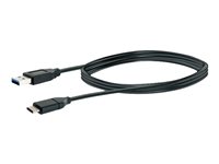 Schwaiger Professional USB 2.0 / USB 3.0 / USB 3.1 USB Type-C kabel 1m Sort
