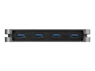 StarTech.com 4 Port USB 3.0 Hub, 4x USB-A, 5Gbps Laptop/Desktop USB Type-A Hub, USB Bus Powered, 11