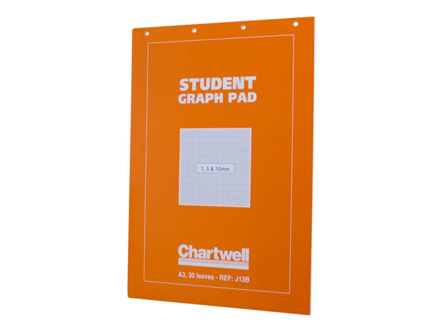 Chartwell Student Graph Pad A3 30 Sheets