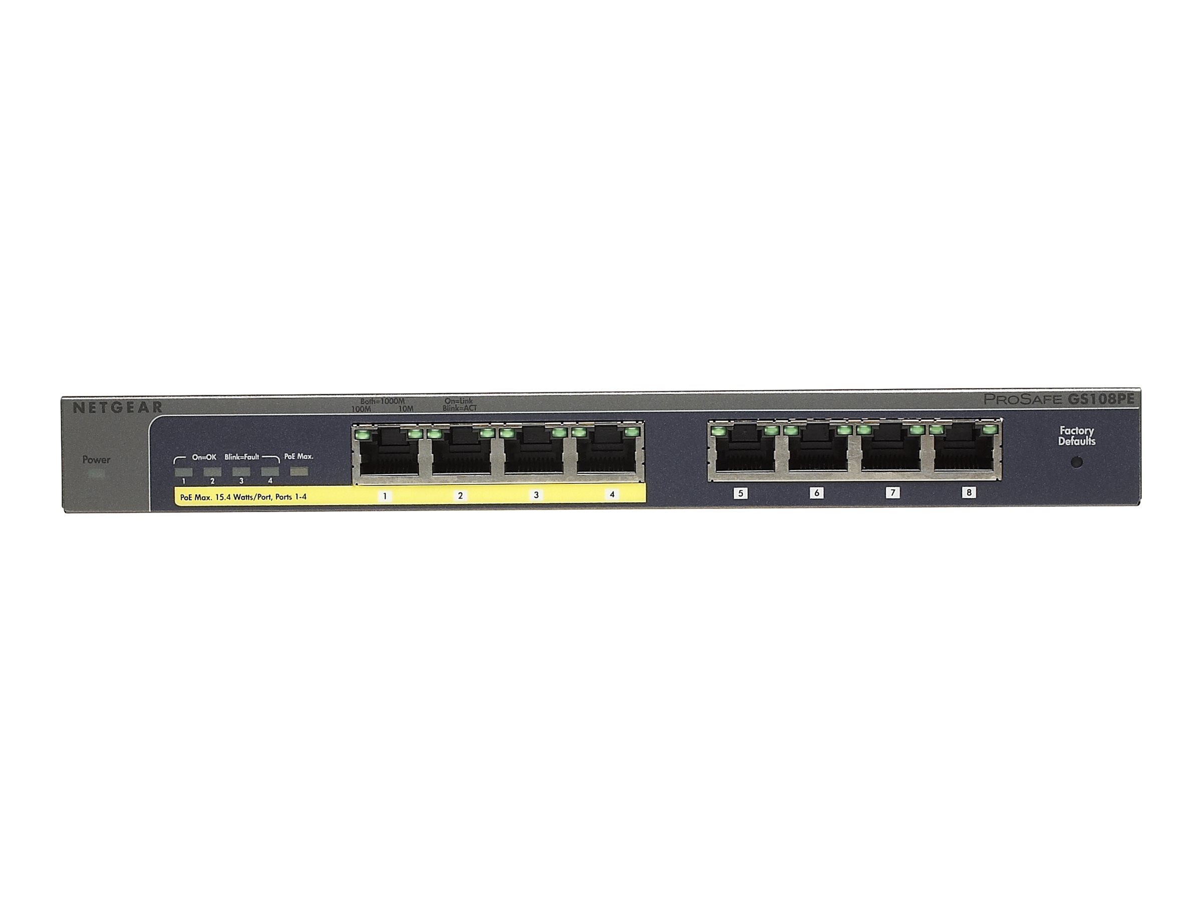 NETGEAR GS108PE-300JPS 2個 NETGEAR ネットギア ギガビットアンマネージプラス スイッチング